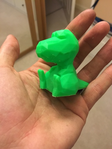 Low Poly T-rex 3D Print 9564 Low Poly T-rex 3D Print 9564
