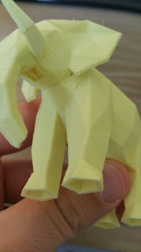 Low Poly Elephant Art Sculpture 3D Print 9614 Low Poly Elephant Art Sculpture 3D Print 9614