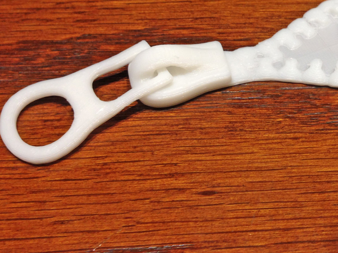 Zipper Magnet 3D Print 970 Zipper Magnet 3D Print 970