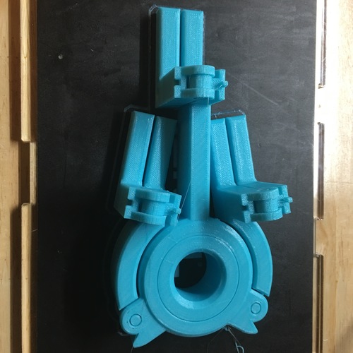 Folded Spool for Proto Pasta coiled filament 3D Print 9709 Folded Spool for Proto Pasta coiled filament 3D Print 9709