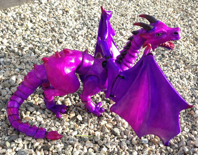 "Braq" jointed dragon 3D Print 9762 "Braq" jointed dragon 3D Print 9762