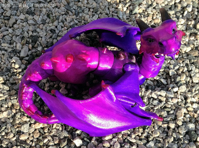 "Braq" jointed dragon 3D Print 9763 "Braq" jointed dragon 3D Print 9763