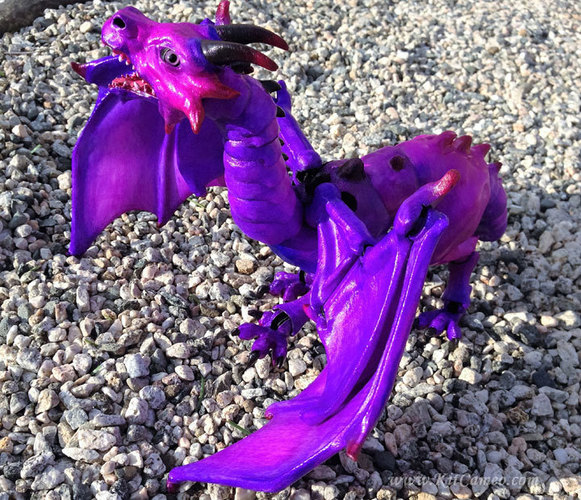 "Braq" jointed dragon 3D Print 9764 "Braq" jointed dragon 3D Print 9764