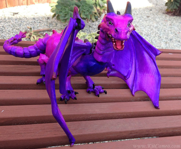 "Braq" jointed dragon 3D Print 9766 "Braq" jointed dragon 3D Print 9766