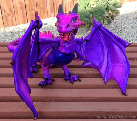 "Braq" jointed dragon 3D Print 9767 "Braq" jointed dragon 3D Print 9767