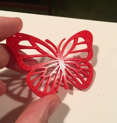 Butterflies for Bug #1 3D Print 9837 Butterflies for Bug #1 3D Print 9837