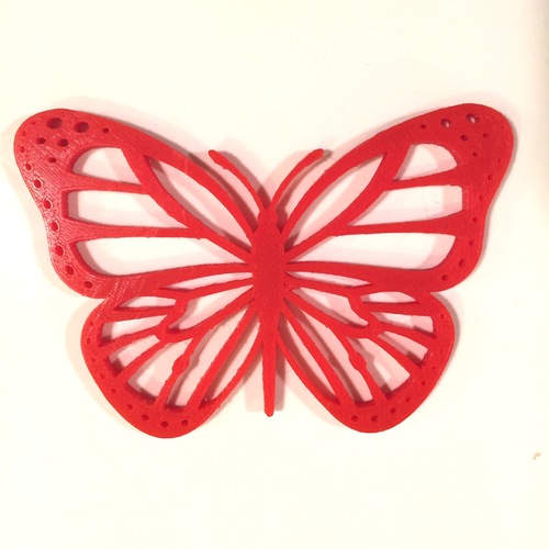 Butterflies for Bug #1 3D Print 9838 Butterflies for Bug #1 3D Print 9838