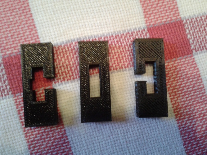 XYZ Puzzle 3D Print 9859 XYZ Puzzle 3D Print 9859