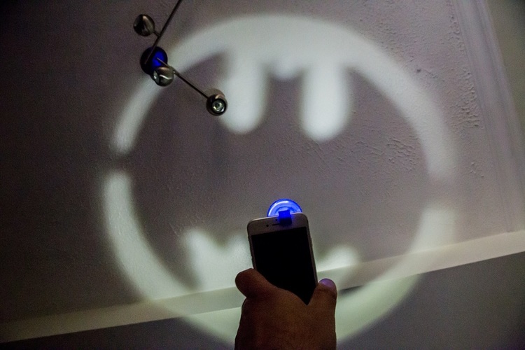 Clip-On Pocket Bat-Signal! 3D Print 9884 Clip-On Pocket Bat-Signal! 3D Print 9884