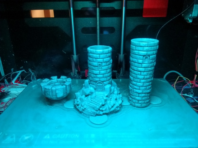Dice Citadel 3D Print 9893 Dice Citadel 3D Print 9893