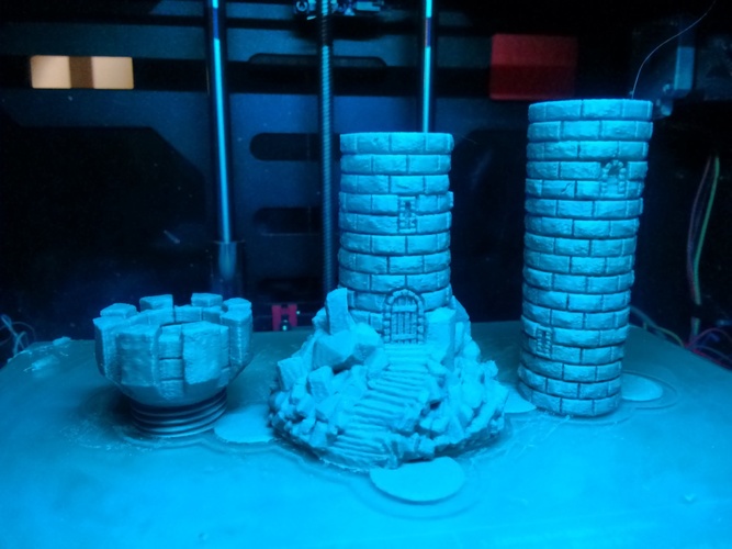 Dice Citadel 3D Print 9897 Dice Citadel 3D Print 9897