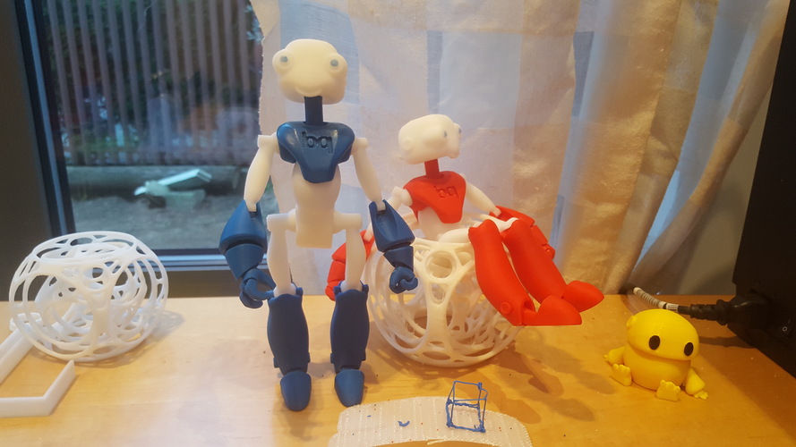 BeQui, Jointed Robot 3D Print 9996 BeQui, Jointed Robot 3D Print 9996