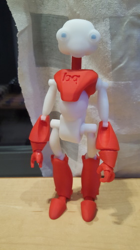 BeQui, Jointed Robot 3D Print 9998 BeQui, Jointed Robot 3D Print 9998