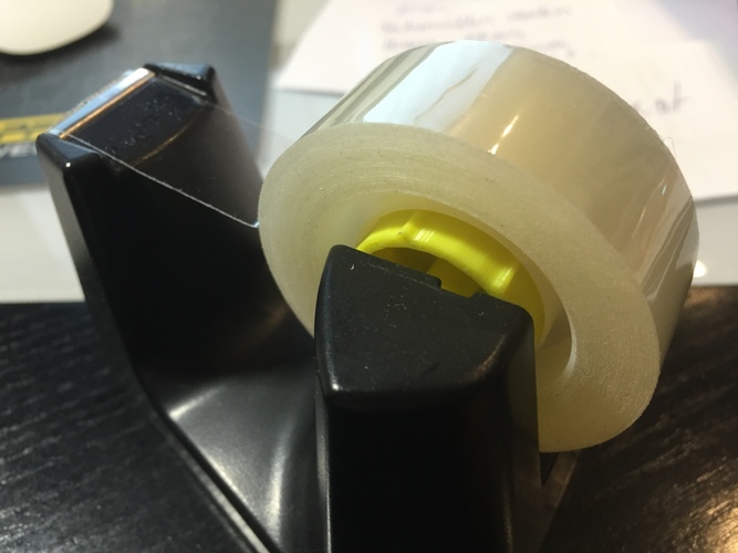 replacement for broken axle of Adhesive Tape Dispenser 3D Print 100015