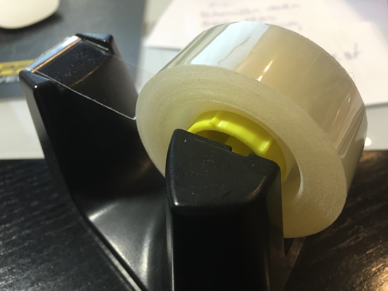 replacement for broken axle of Adhesive Tape Dispenser