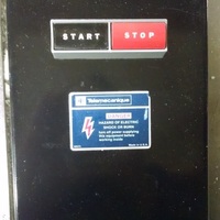 Table Saw Large Kill Switch Button - Powermatic - Thumbnail 3