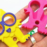 Fat Cat Earbud Holder (Headphone Holder) - Thumbnail 7