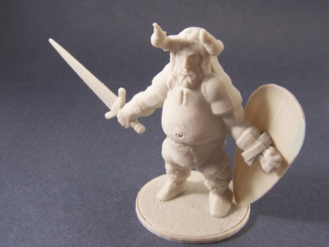 Varl Shieldbanger (from Banner Saga) 3D Print 1002
