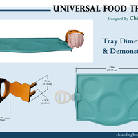 Universal Food Tray (Within Reach Design Competition) - Thumbnail 2