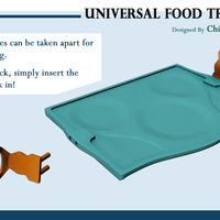 Universal Food Tray (Within Reach Design Competition) - Thumbnail 9