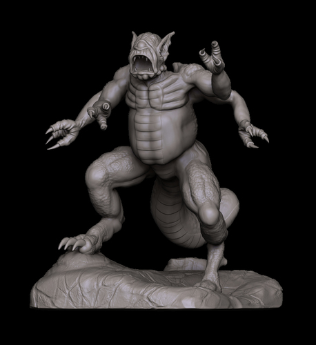 Snake Eater Creature 3D Print 10039
