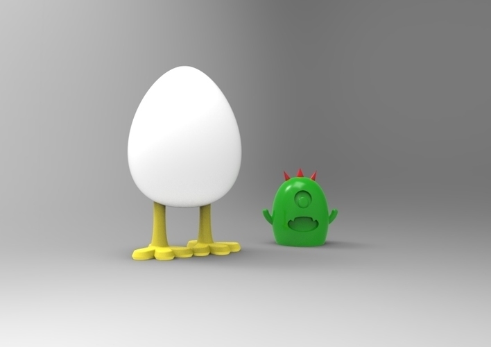 Surprise Egg 3D Print 100546