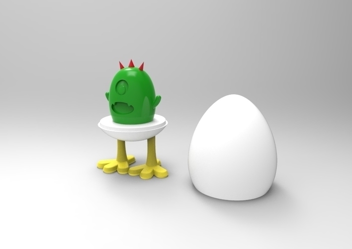 Surprise Egg 3D Print 100548