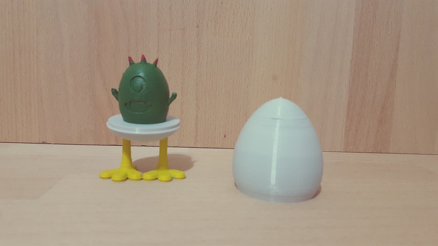 Surprise Egg 3D Print 100552