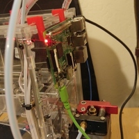 Small Fabrikator Mini Raspberry Pi Hanger 3D Printing 100699