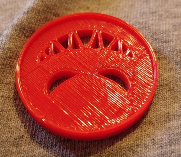 Filia Emblem Necklace 3D Print 100706