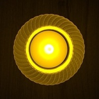 Spiral Tea Candle - Thumbnail 2