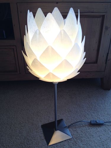 Pine Cone Lampshade 3D Print 100766