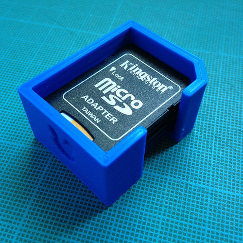 SD cards container 3D Print 100781
