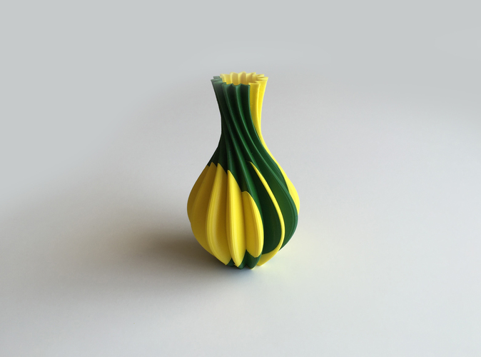 Starelt Vase (Dual Extrusion / 2 Color) 3D Print 100821