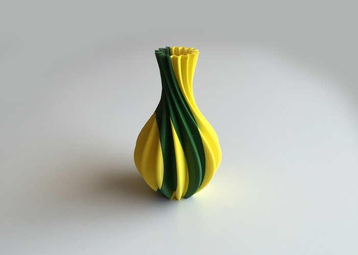 Starelt Vase (Dual Extrusion / 2 Color) 3D Print 100838