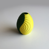 Ripple Vase (Dual Extrusion / 2 Color) - Thumbnail 1