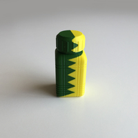 ZigZag Bottle & Screw Cup (Dual Extrusion / 2 Color) - Thumbnail 3