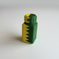 ZigZag Bottle & Screw Cup (Dual Extrusion / 2 Color) - Thumbnail 4