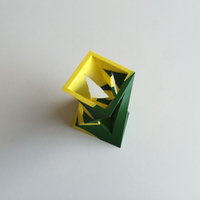 Twisted Box Vase (Dual Extrusion / 2 Color) - Thumbnail 2