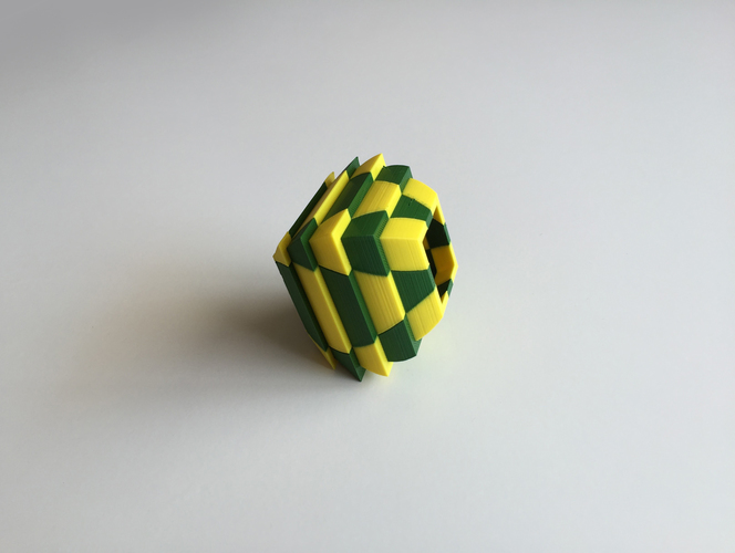 Cacti Vase (Dual Extrusion / 2 Color) 3D Print 100885