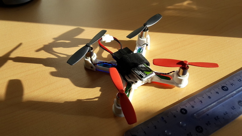 Replacement frame WLtoys JJRC 1000 + passing motors 8 mm