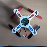 Replacement frame WLtoys JJRC 1000 + passing motors 8 mm - Thumbnail 2