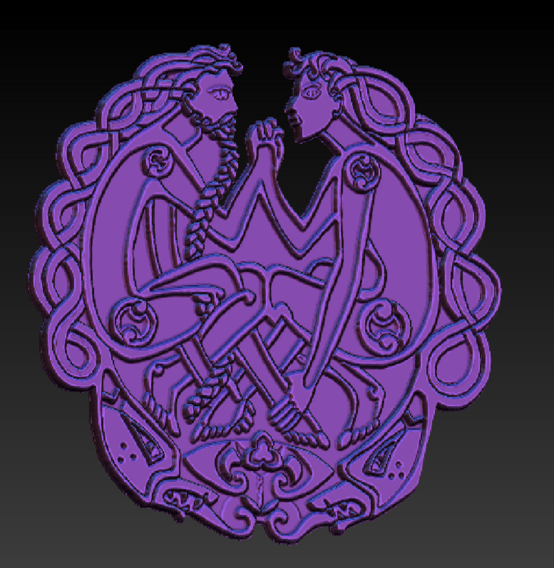 Celtic decoration. Styling