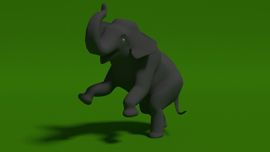elephant thai 3D Print 100998