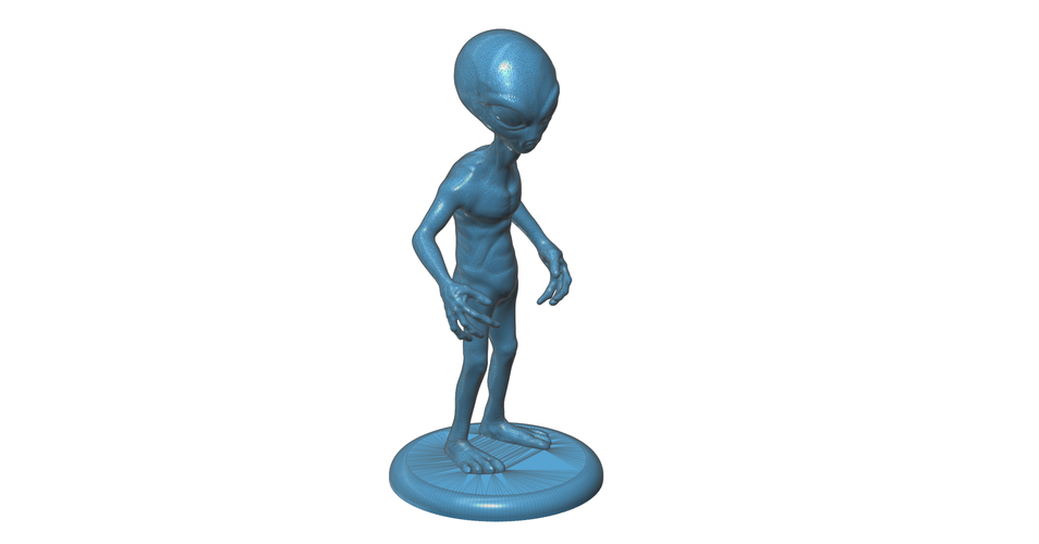 Alien "Paul" 3D Print 101007