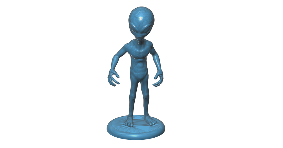 Alien "Paul" 3D Print 101008