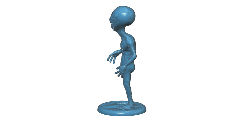 Alien "Paul" 3D Print 101009