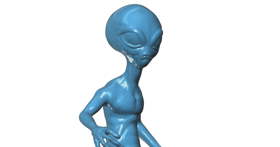 Alien "Paul" 3D Print 101011