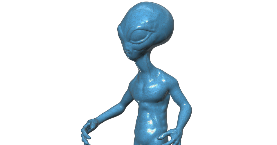 Alien "Paul" 3D Print 101013