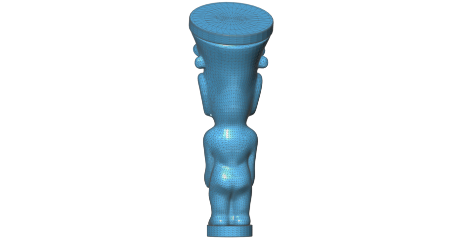 King Kama Tiki Statue 3D Print 101023